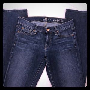 ✨ FLASH SALE! 7 for all Mankind straight leg jeans